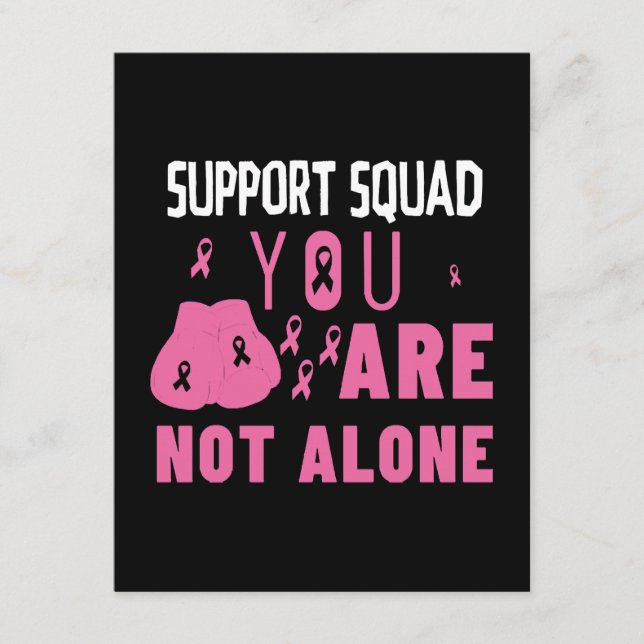 Support Squad You Are Not Alone Enclosure Card (Front)