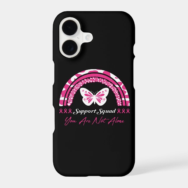 Support Squad You Are Not Alone Iphone Case (Back)