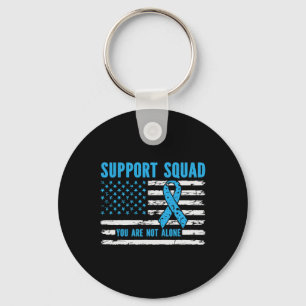 Support Squad You Are Not Alone Keychain