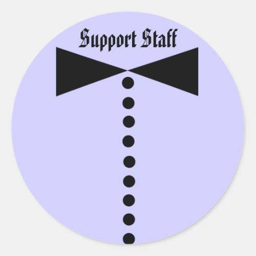 Support Staff Sticker _