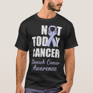 Support Stomach Cancer Awareness Periwinkle Ribbon T-Shirt