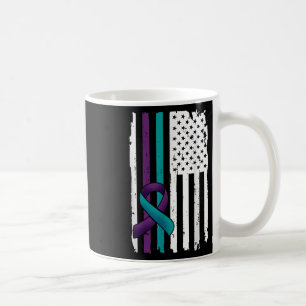 Support Suicide Prevention Awareness American Flag Coffee Mug