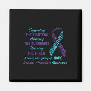 Support Suicide Quotes Awareness Mental Health  Magnet