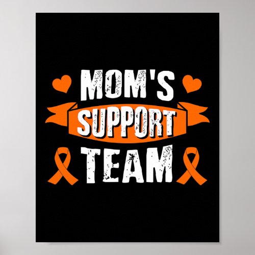 Support Team Leukemia Awareness  Poster