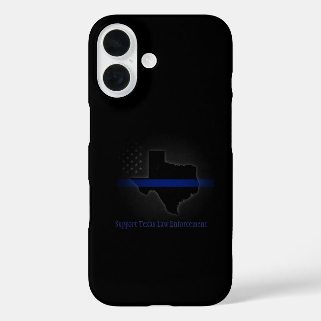 Support Texas Law Enforcement Case-Mate iPhone Case (Back)
