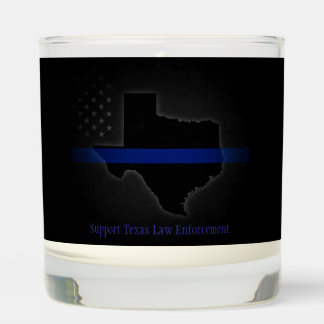 Support Texas Law Enforcement Scented Candle