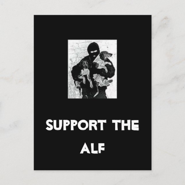 Support the ALF Postcard (Front)