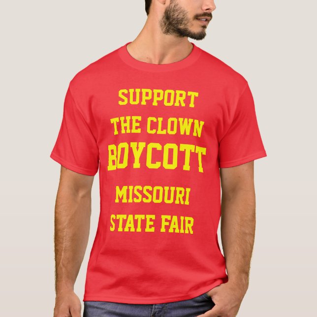 SUPPORT THE CLOWN T-Shirt (Front)