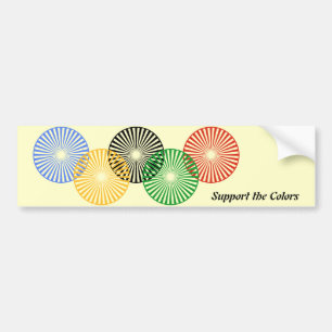 Support the Colors - Bumper Sticker