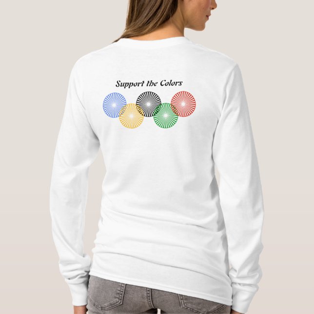 Support the Colors - T-Shirt (Back)