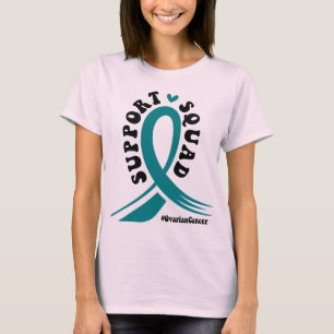 Support the Fight Against Ovarian Cancer Pink T-Shirt