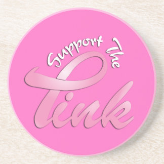 Support The Pink Coaster