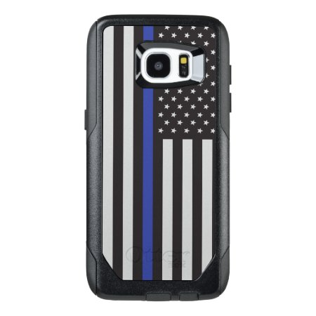 Support The Police Thin Blue Line American Flag Otterbox Samsung Galax