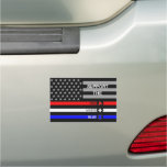 Support The Red White &amp; Blue Car Magnet at Zazzle