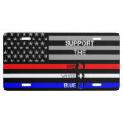 Support the Red White & Blue License Plate
