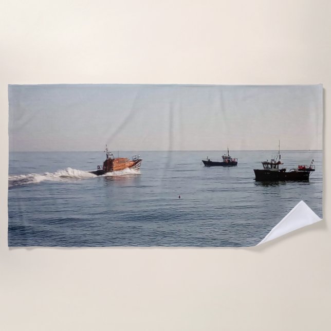 Support the RNLI  Beach Towel (Front)
