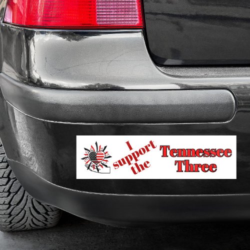 Support The Tennessee Three  Bumper Sticker
