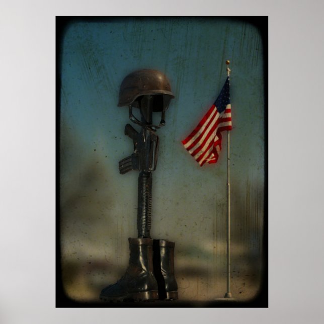 Support The Troops Poster (Front)
