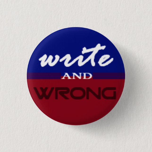 Support The Writers Button (Front)