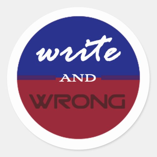 Support The Writers Sticker