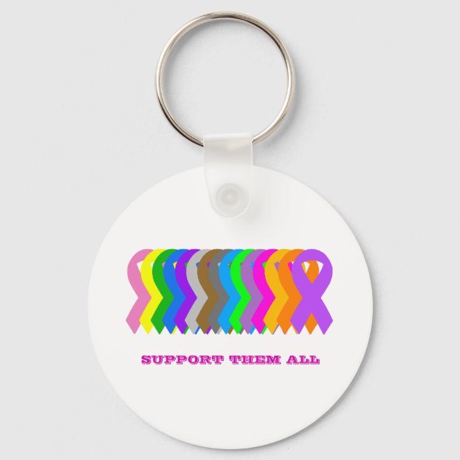 Support them all keychain (Front)