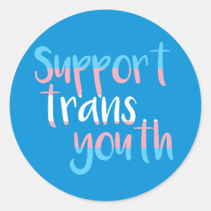 Support Trans Youth Stickers