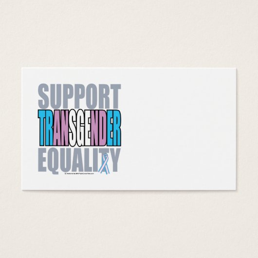 Support Transgender Equality (Front)