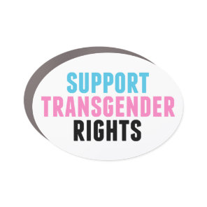Support Transgender Rights Car Magnet
