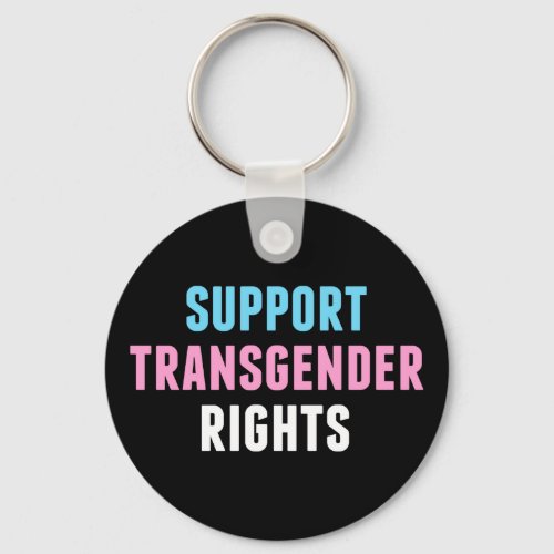 Support Transgender Rights Keychain