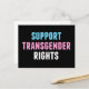 Support Transgender Rights Postcard | Zazzle