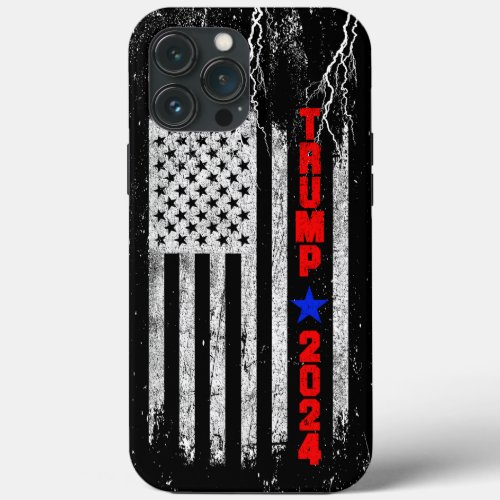 support Trump in the 2024 elections USA Vote Gift iPhone 13 Pro Max Case