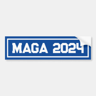 Support Trump MAGA 2024 Bumper Sticker