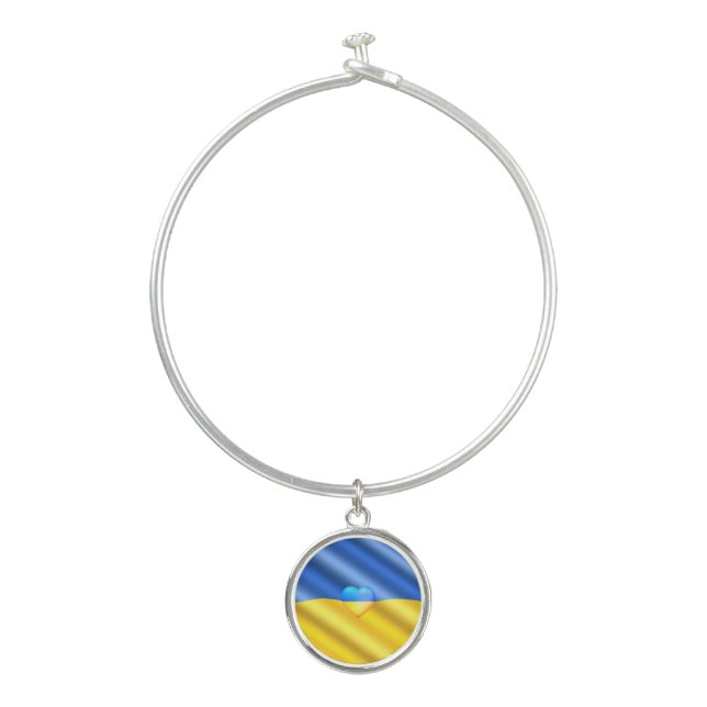 Support Ukraine Bracelet Ukrainian Flag (Front)