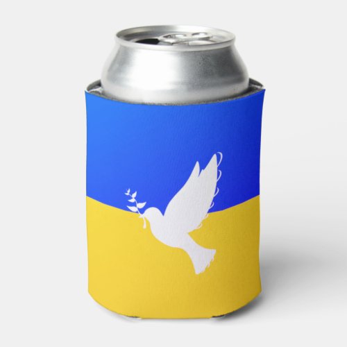 Support Ukraine Can Cooler Peace Dove _ Freedom