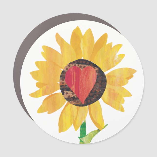 Support Ukraine car magnet (Front)