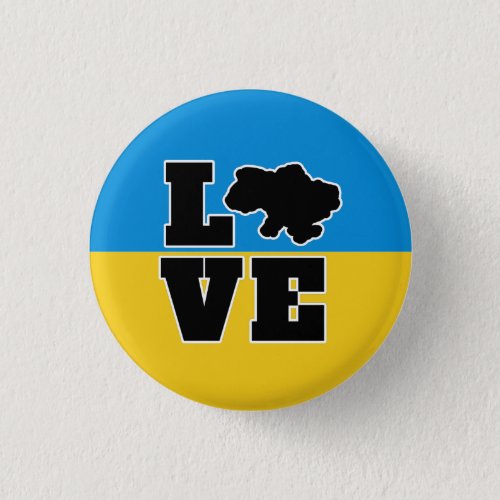 Support Ukraine Flag of Ukraine Button