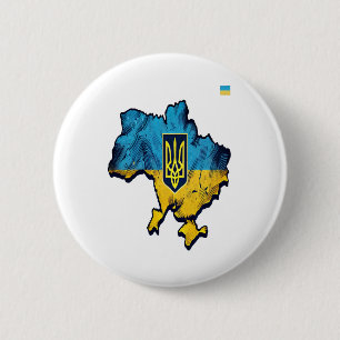Support Ukraine – Free Ukraine Map With Flag Tryzu Button