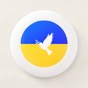 Support Ukraine Frisbee Peace Dove - Freedom