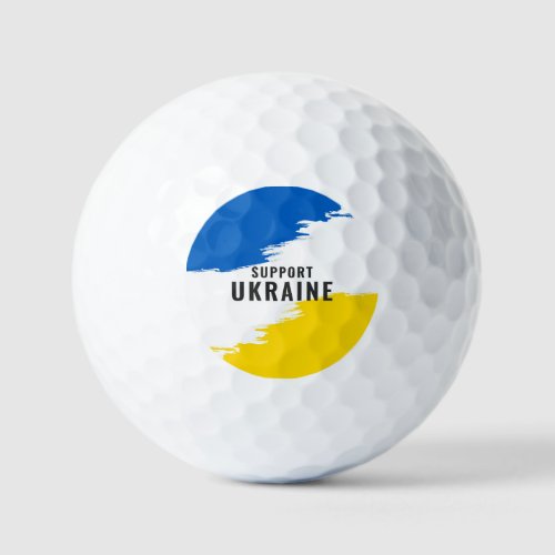 Support Ukraine Golf Balls