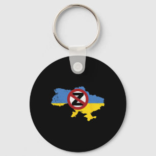 Support Ukraine I Stand With Ukraine 2 Keychain