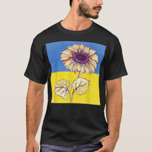 Support Ukraine I Stand With Ukraine Flag T-Shirt