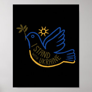 Support Ukraine I Stand With Ukraine Poster