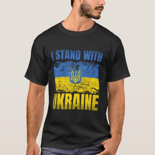 Support Ukraine I Stand With Ukraine T_Shirt