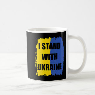 Support Ukraine I Stand With Ukraine Ukrainian Fre Coffee Mug