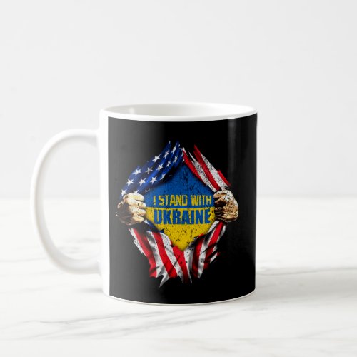 Support Ukraine I Stand With Ukraine Ukrainian Fre Coffee Mug