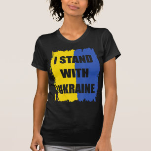 Support Ukraine I Stand With Ukraine Ukrainian Fre T-Shirt