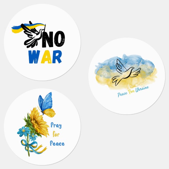 Support Ukraine Labels (Group)