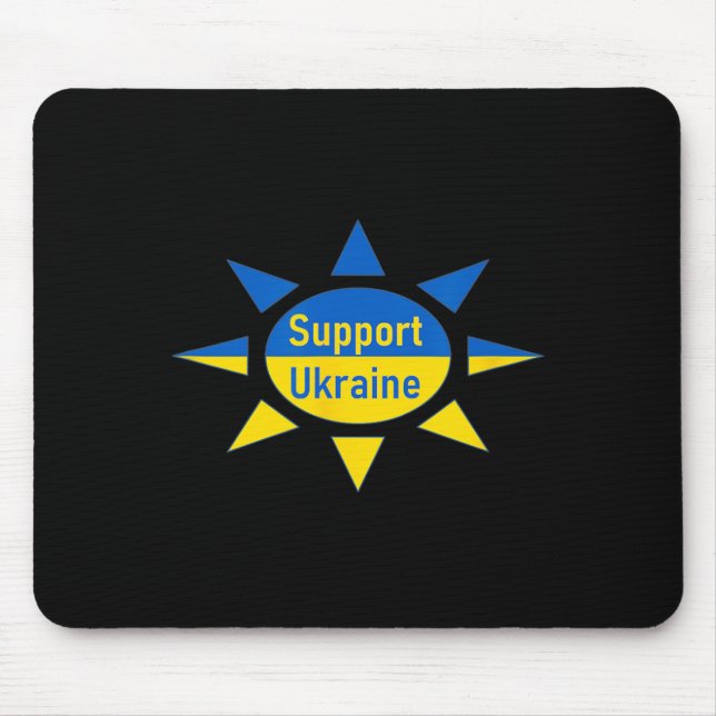 Support Ukraine  Mouse Pad (Front)