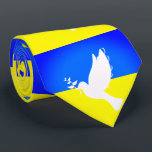 Support Ukraine Neck Tie Peace Dove Ukrainian Flag<br><div class="desc">Support Ukraine Neck Ties Dove of Peace - Freedom - Peace - Solidarity - Ukrainian Flag Tie - Strong Together - Freedom Victory ! Let's make the world a better place - everybody together ! A better world begins - depends - needs YOU too ! You can transfer to 1000...</div>