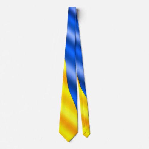 Support Ukraine Neck Tie Ukrainian Flag _ Freedom